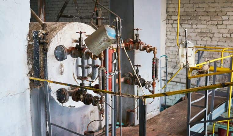 Asbestos Boiler Removal in Bearpark