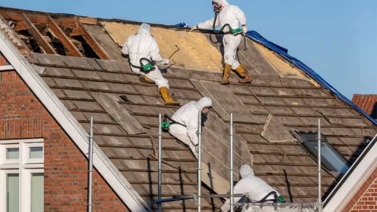 Asbestos Roof Removal in Consett